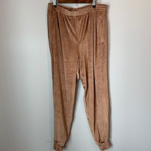 NWT SKIMS Sienna Velvour joggers size L